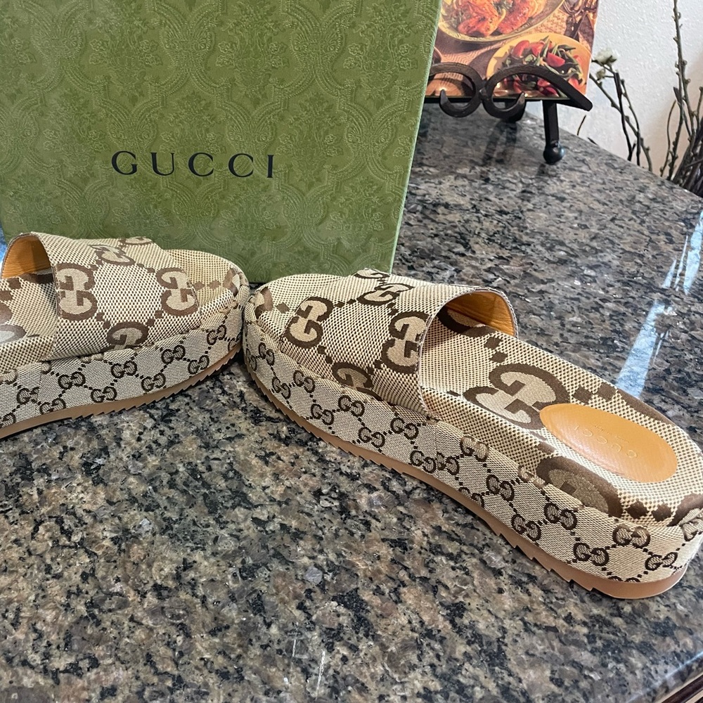 Gucci Platform Slide